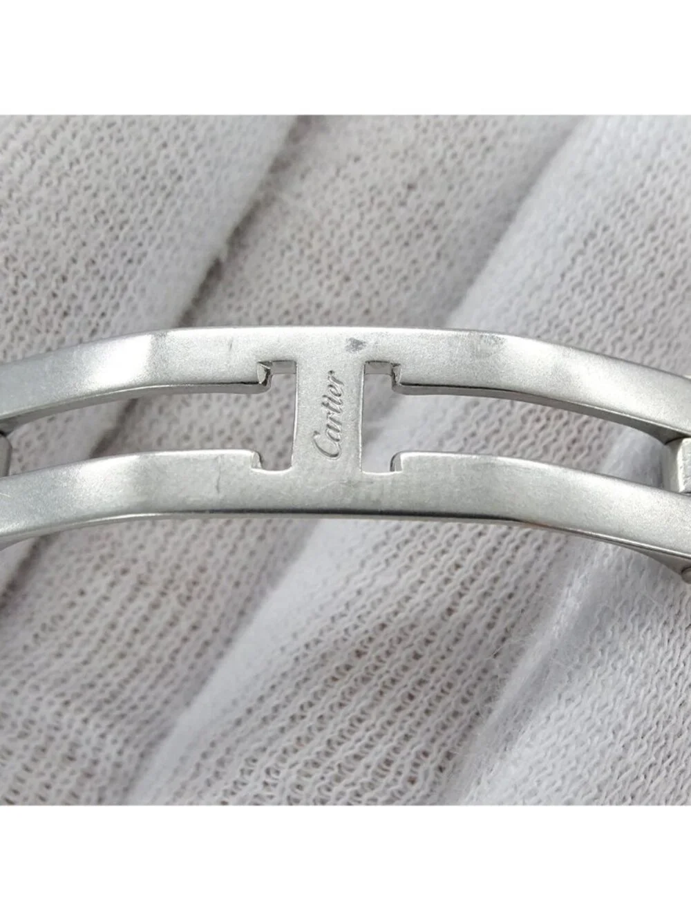 Cartier Watches Boys Pasha C Date Automatic Winding at Stainless SS M7 Silver